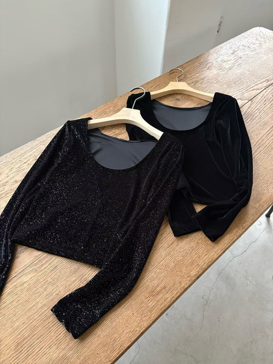 Eira Velvet Top (2 Colors)