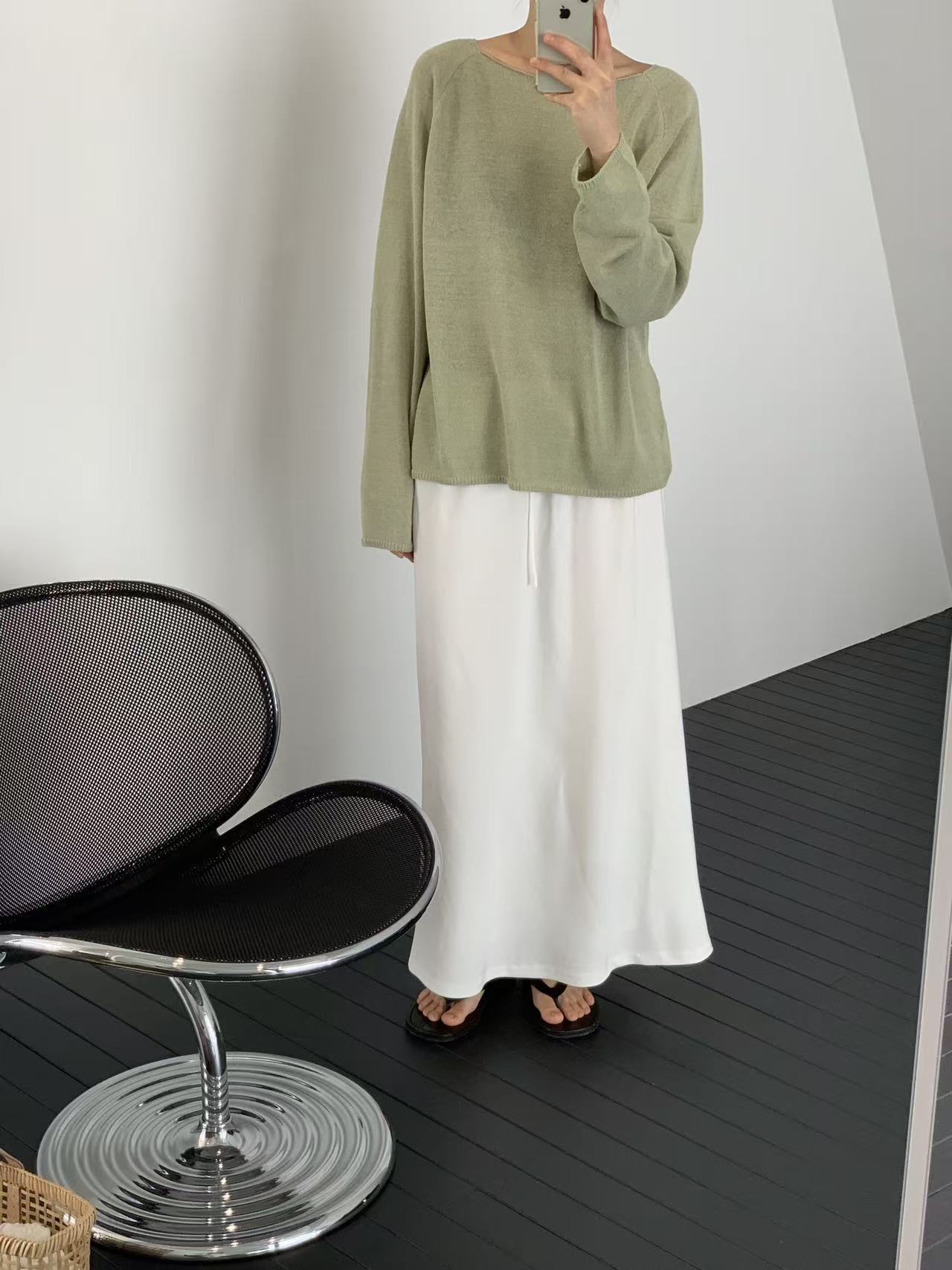 【天絲85%】 Serene Skirt (4 Colors)
