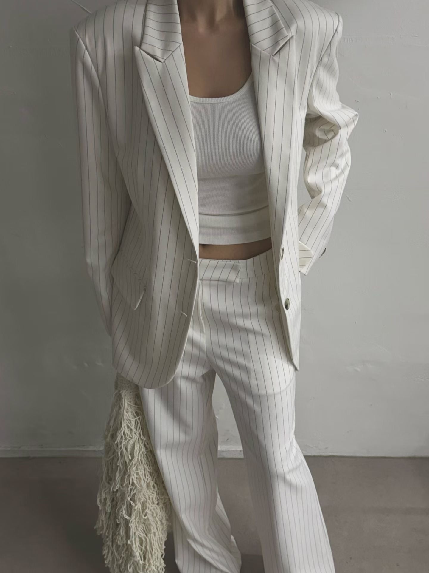 Tindra Striped Blazer (3 Colors)