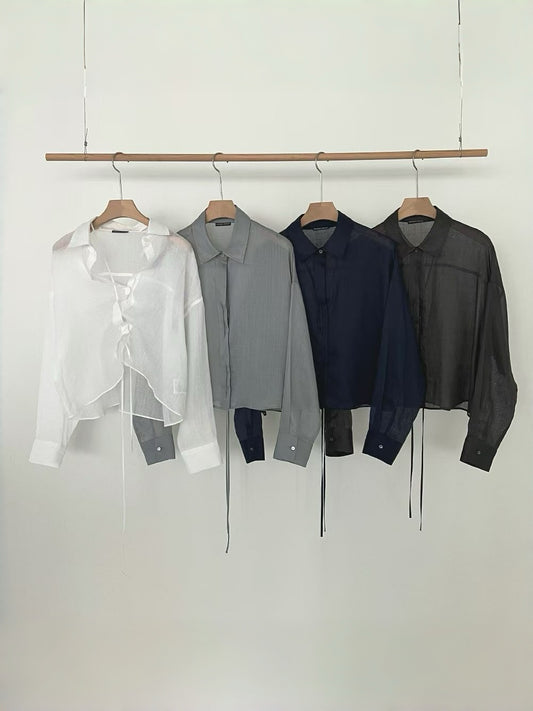 Dione Linen Shirt (4 Colors)