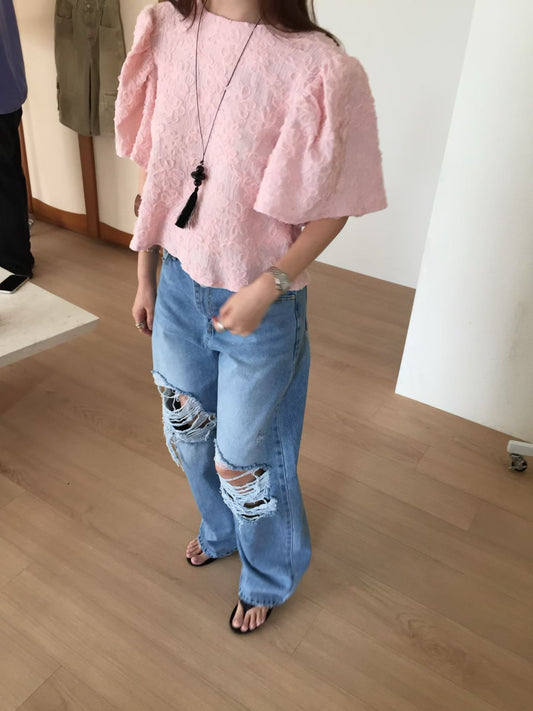 Solstice Flower Blouse (2 Colors)