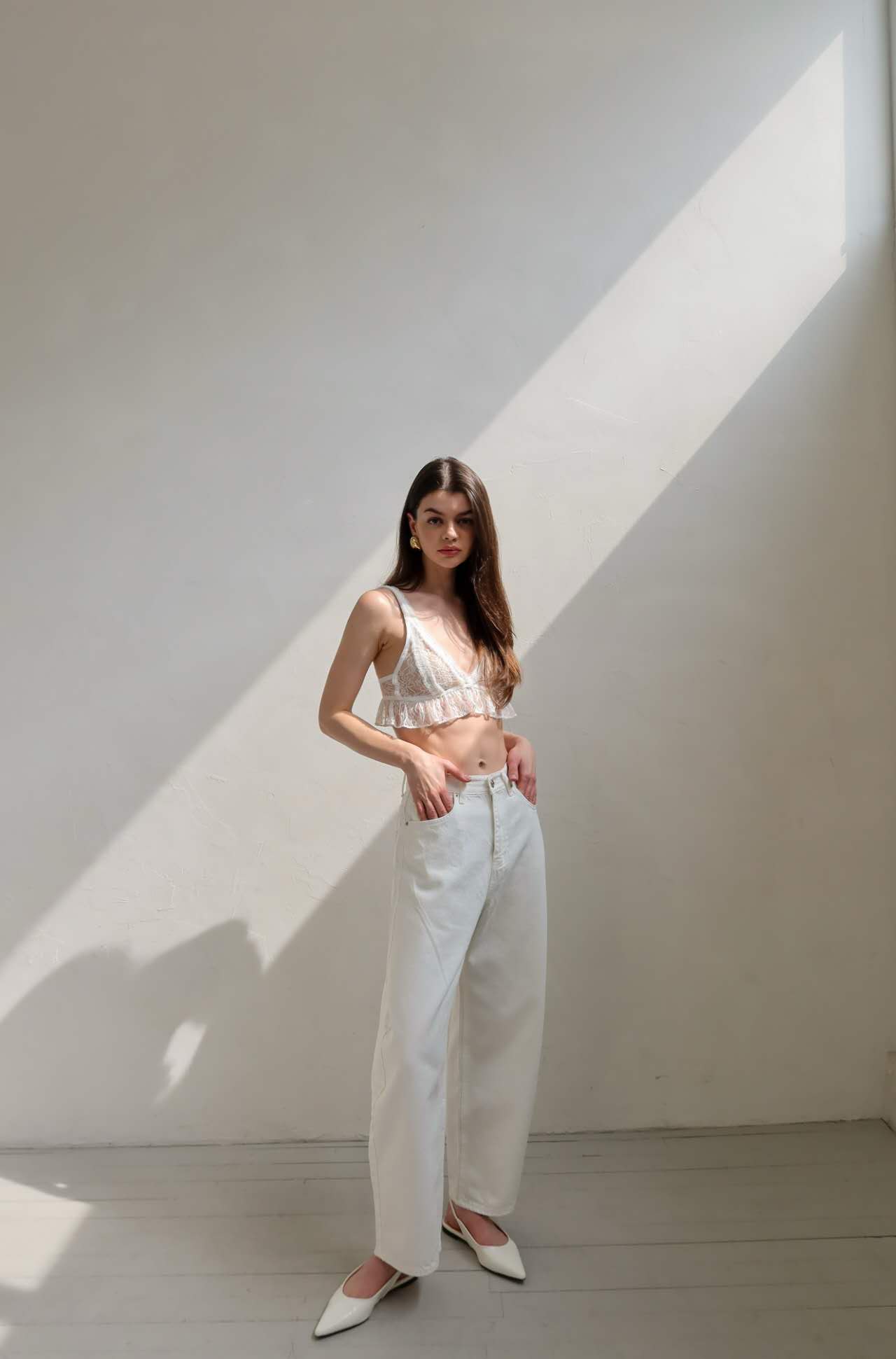 Ballon Denim Pants (2 Colors)