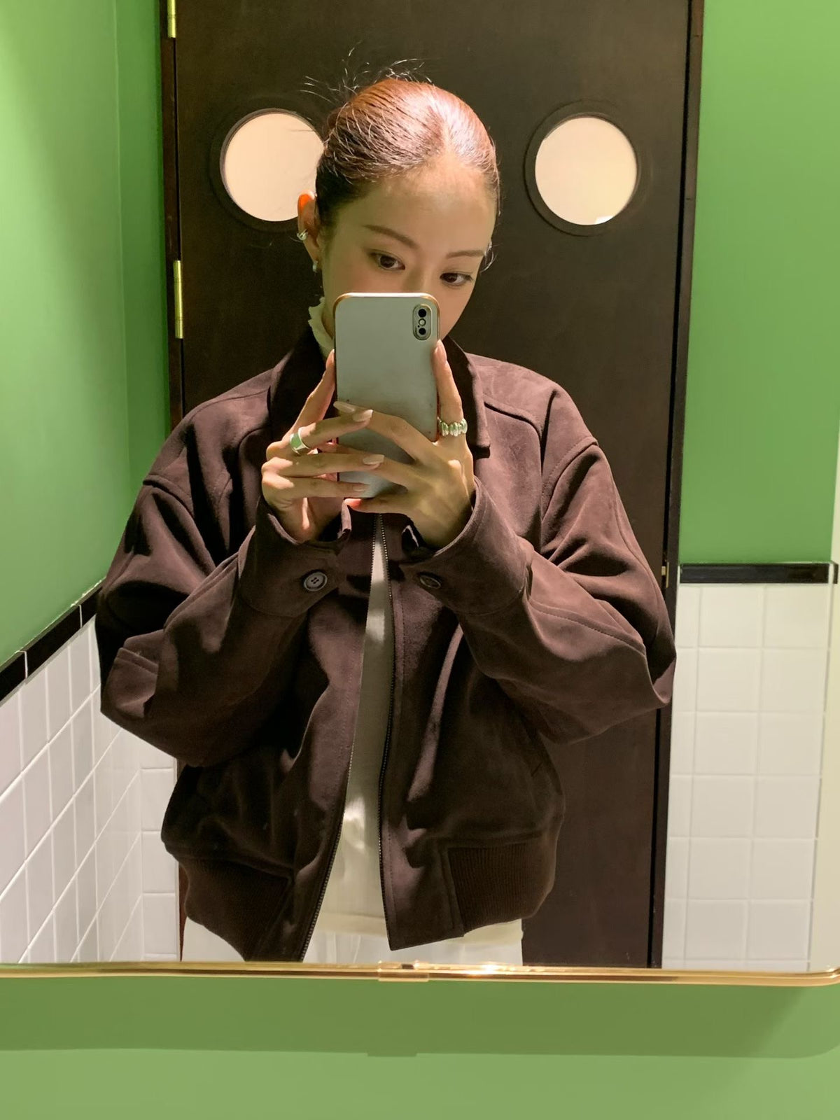 【意大利進口山羊麂皮】 Kyralie Italian Goat Suede Jacket