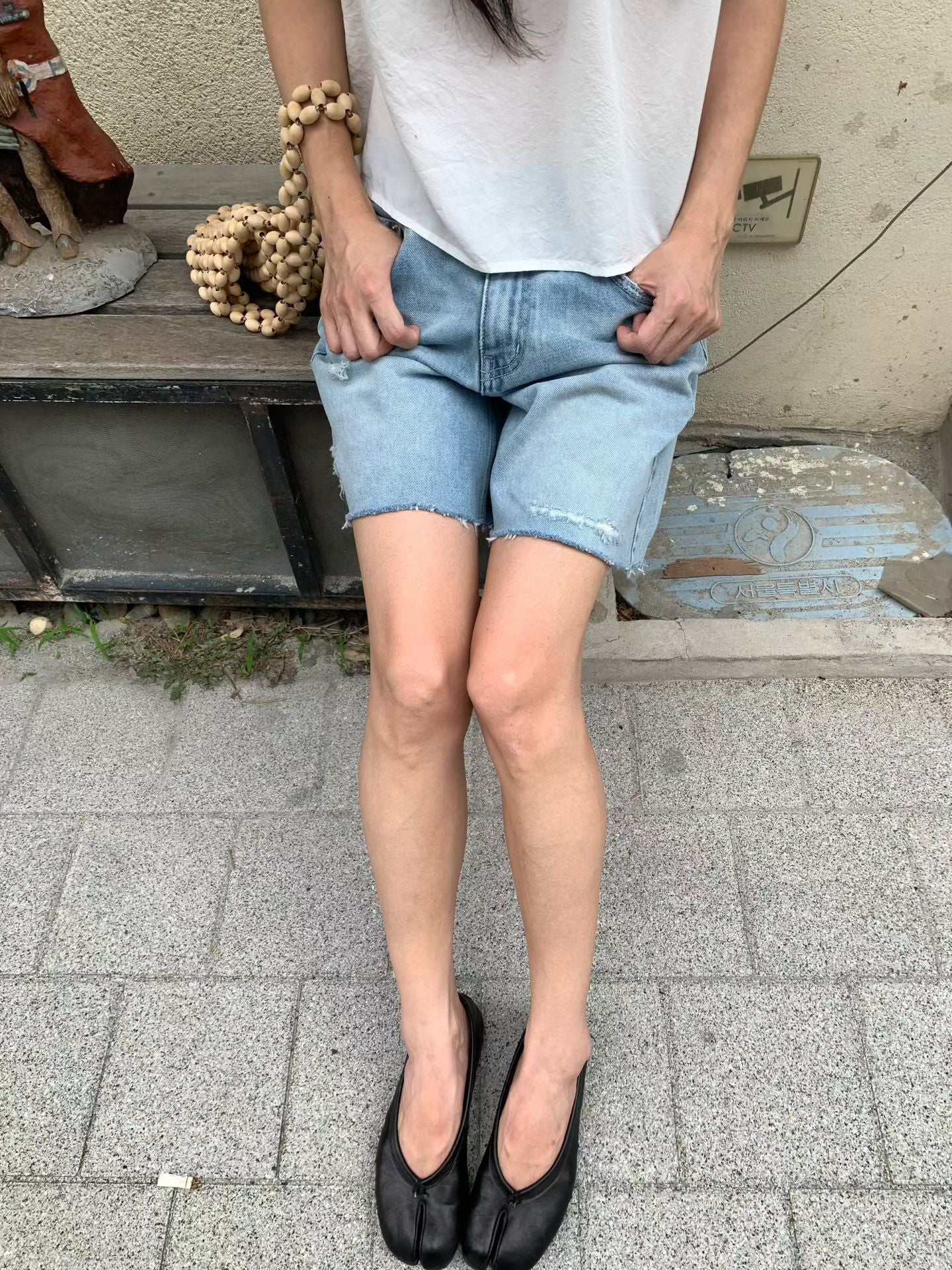 Miranis Denim Shorts