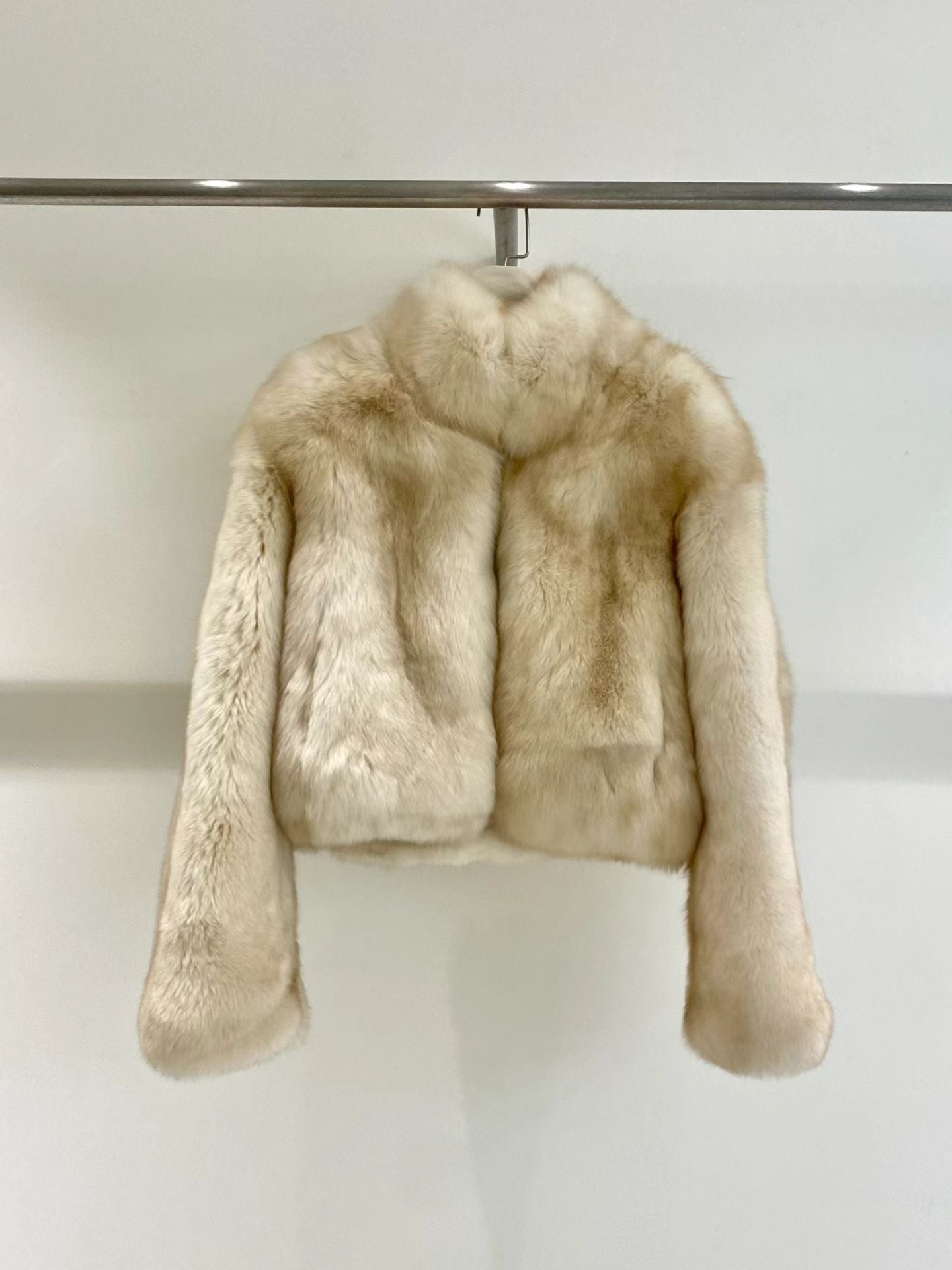 Eulalia Fox Fur Zip Jacket 【狐狸毛皮草外套】 (3 Colors)