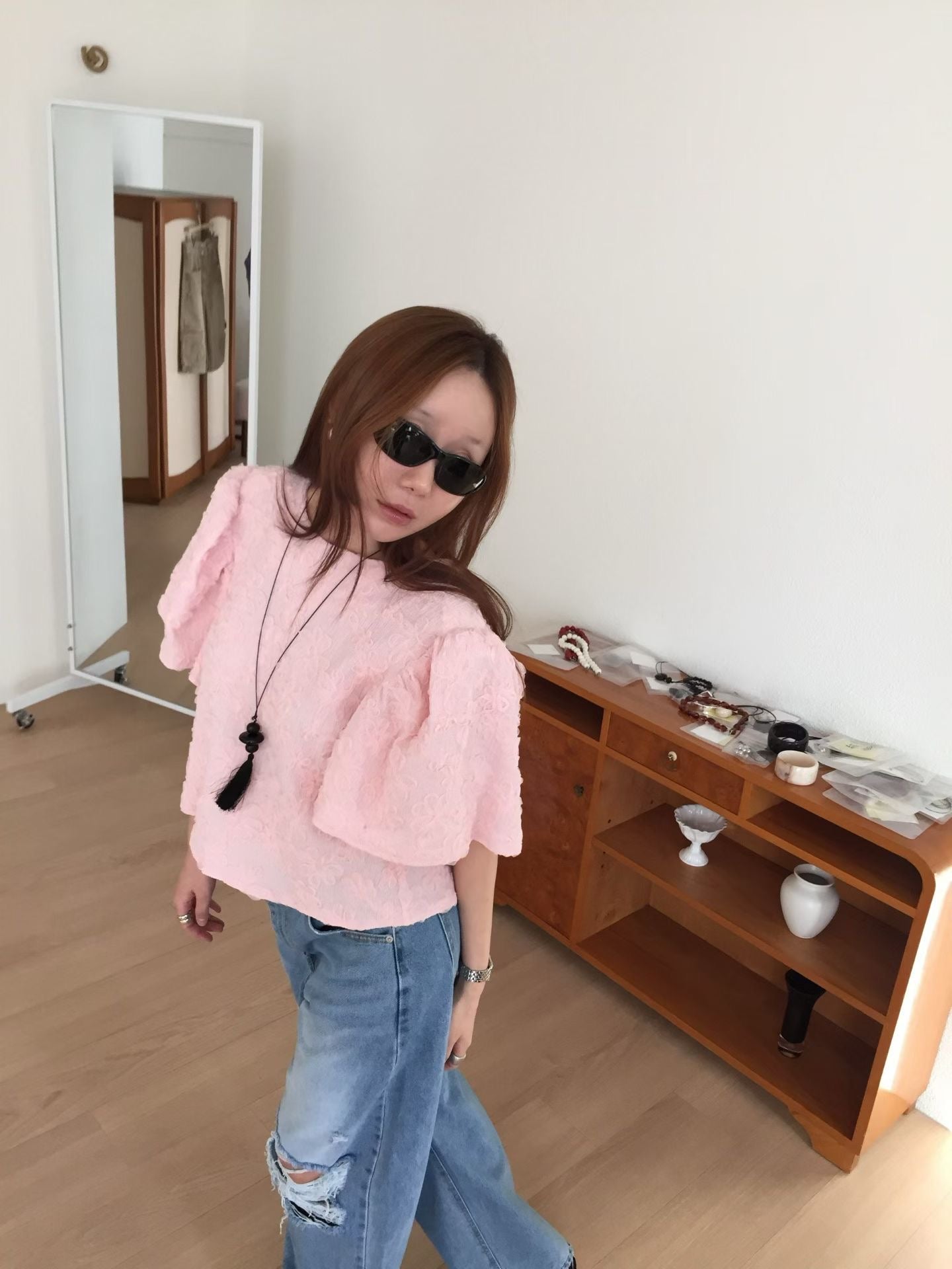 Solstice Flower Blouse (2 Colors)