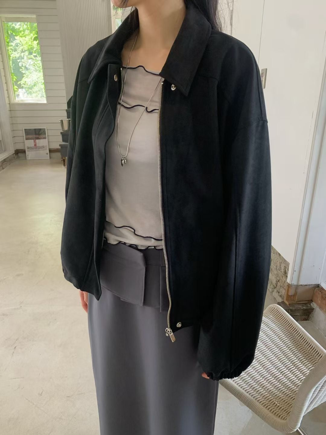 Calliope Suede Jacket (2 Colors)