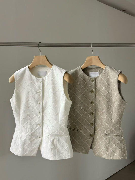 Kalliope Denim Vest (2 Colors)