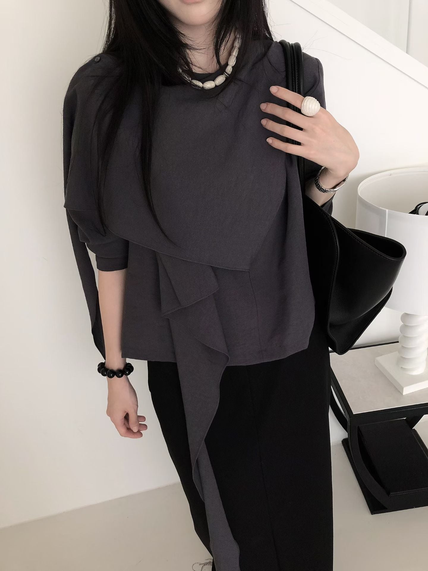 Quirina Layered Long Sleeve Top (2 Colors)
