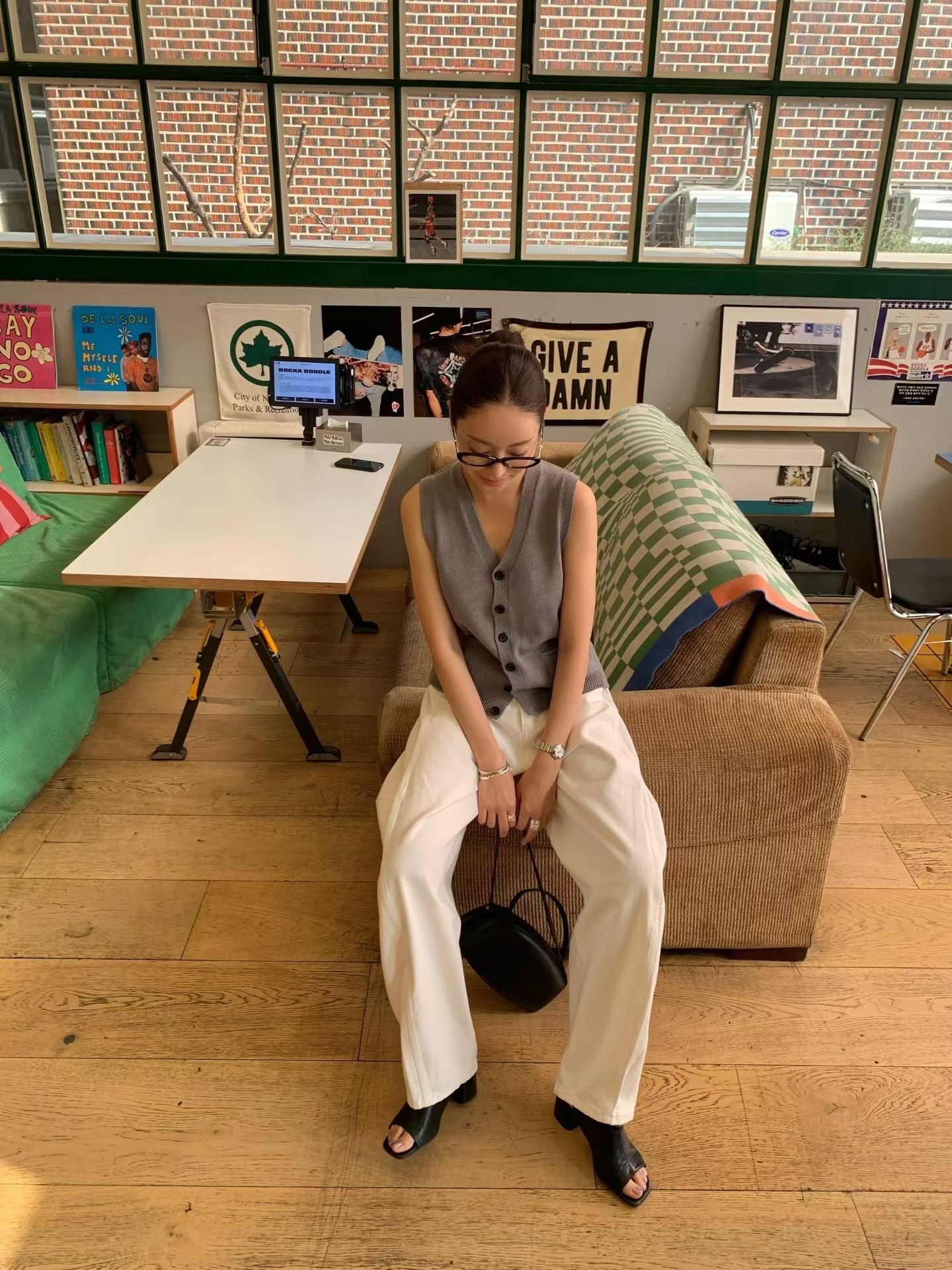 Pasithea Knit Sweater Vests (3 Colors)