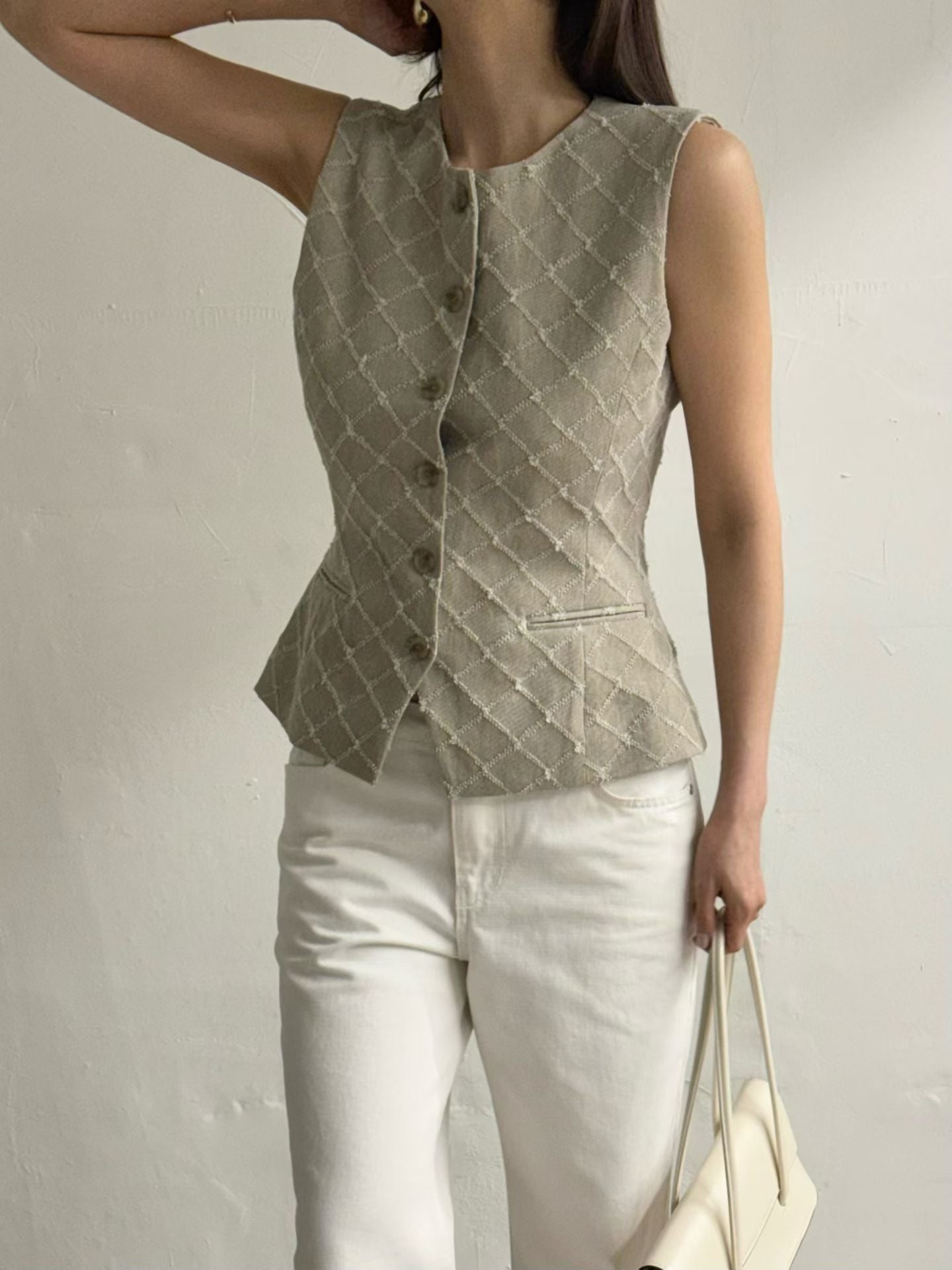 Kalliope Denim Vest (2 Colors)