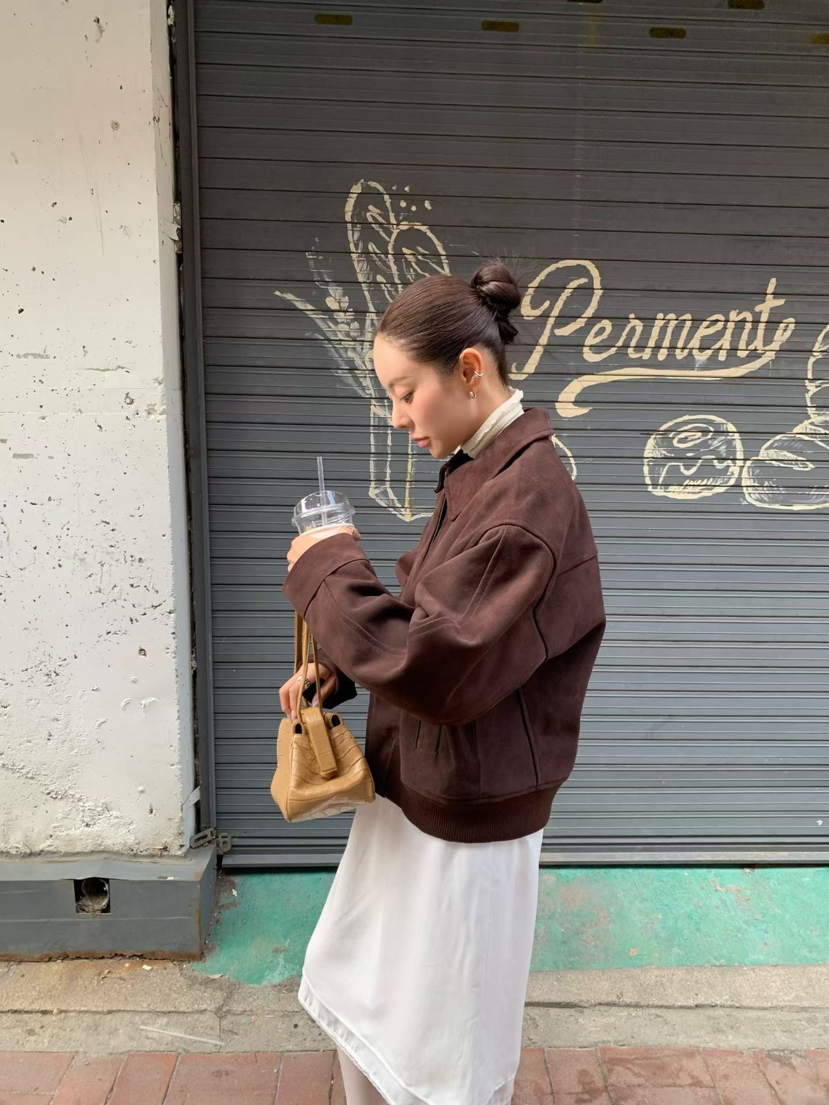【意大利進口山羊麂皮】 Kyralie Italian Goat Suede Jacket