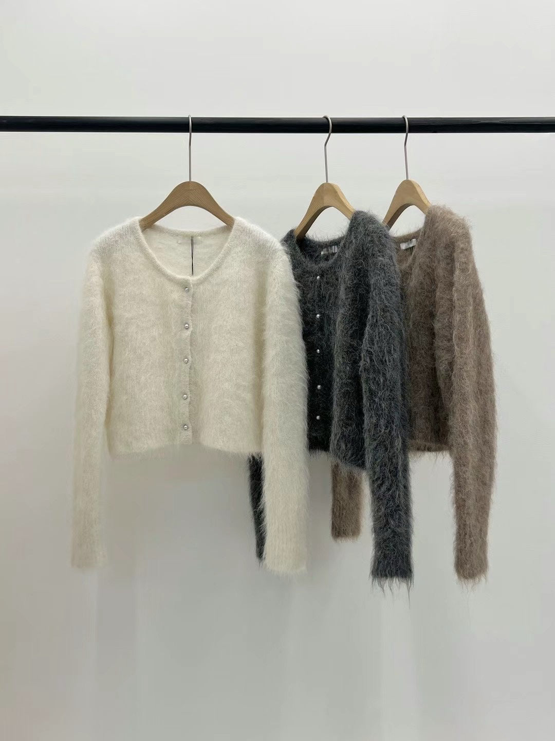 Erina Alpaca Round Cardigan (3 Colors)