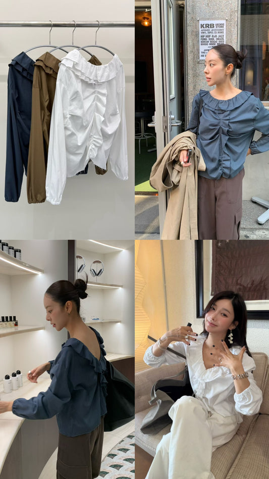 Auralie Blouse (3 Colors)