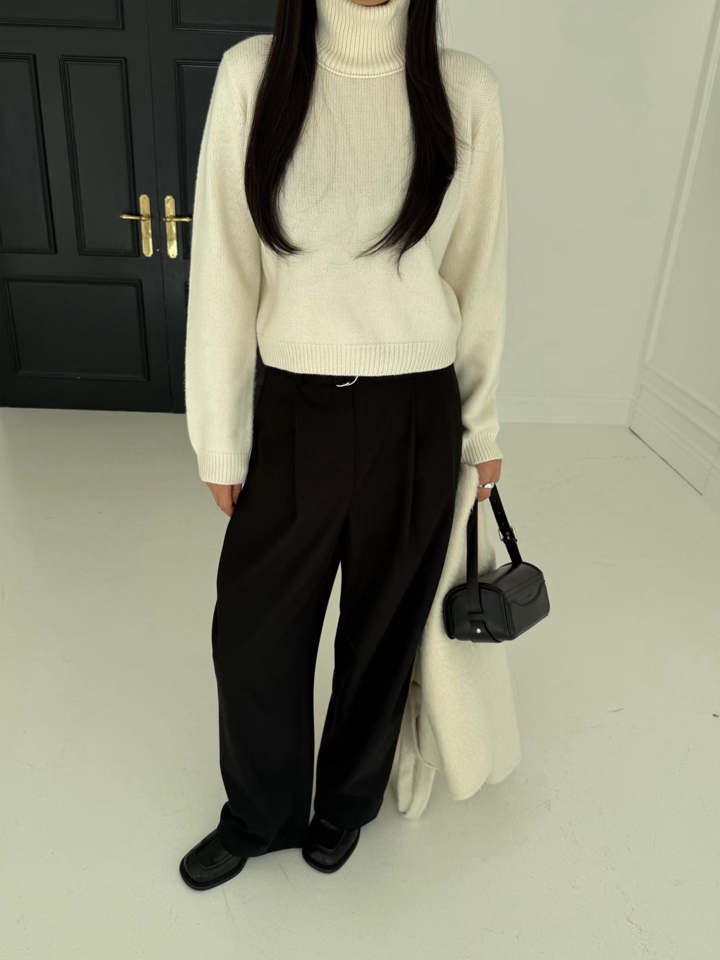 Ivalo Superfine Merino Wool Knit Top (4 Colors)