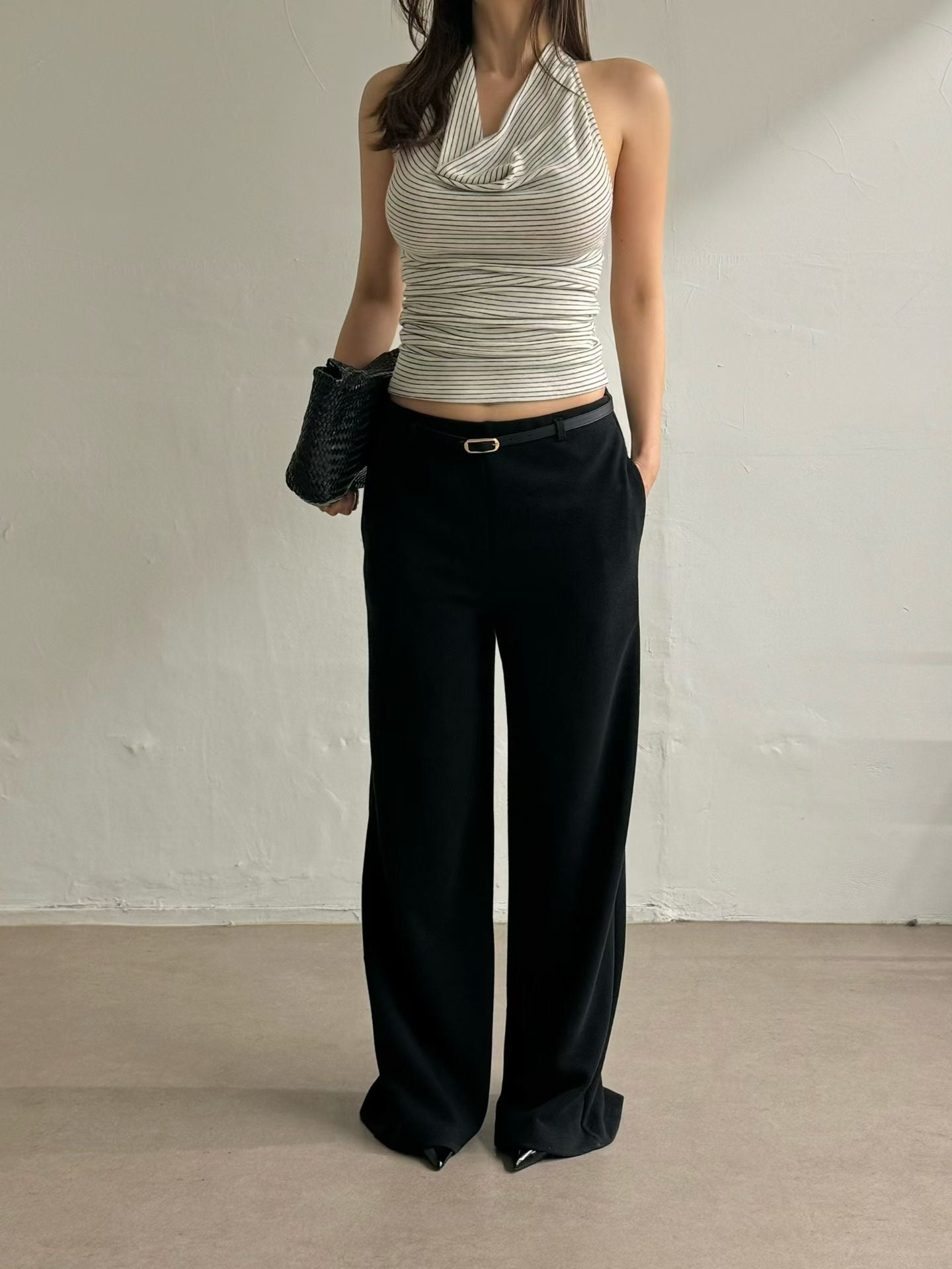 Zarielle Pants with Belt (3 Colors)