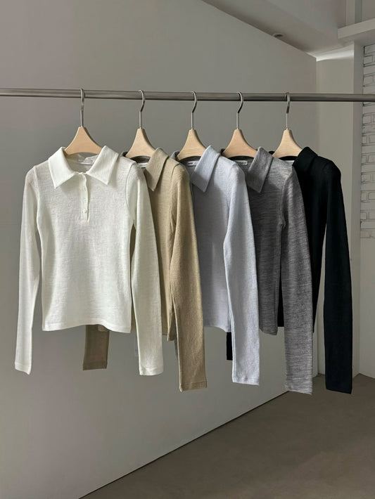 Kaelis Polo Top (5 Colours)