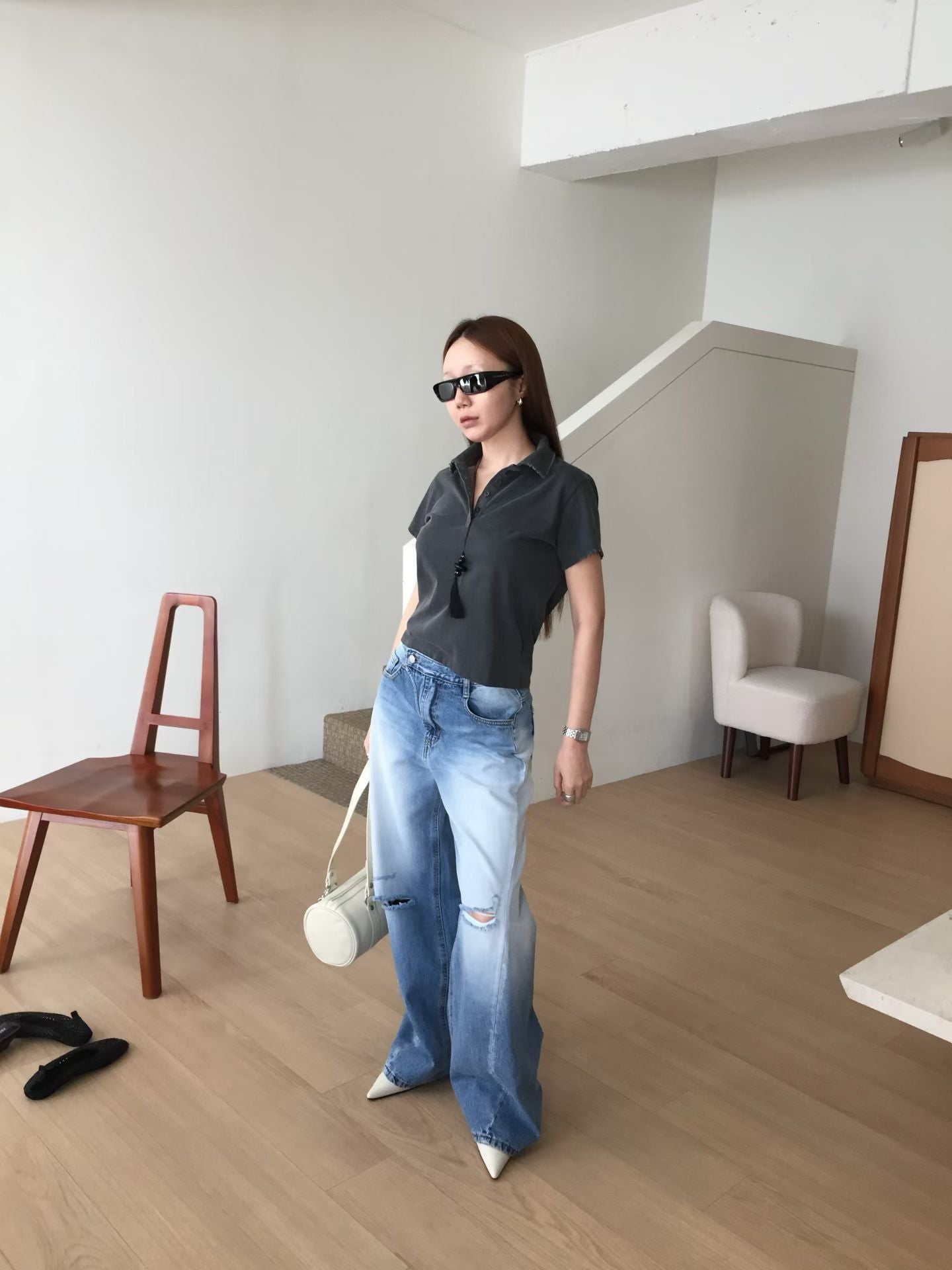 Liriope Polo Tee (2 Colors)