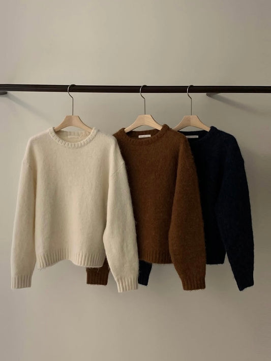 Jessamine Alpaca Knit Top (3 Colors)