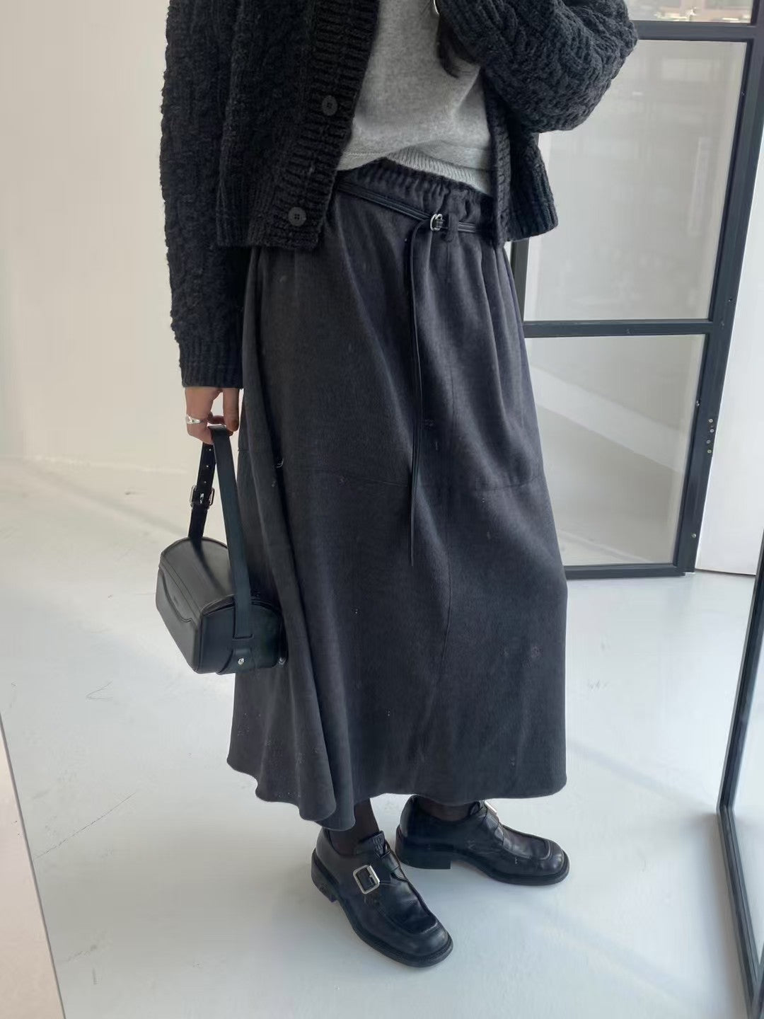 Isadora Skirt with Belt (2 Colors)