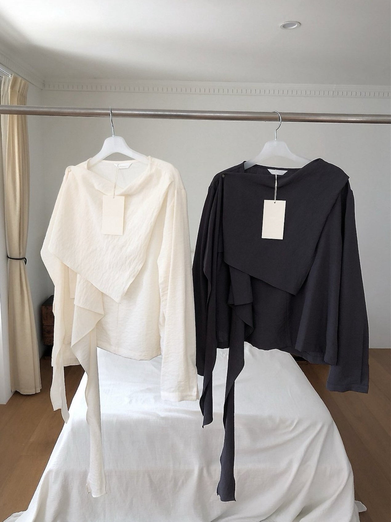 Quirina Layered Long Sleeve Top (2 Colors)