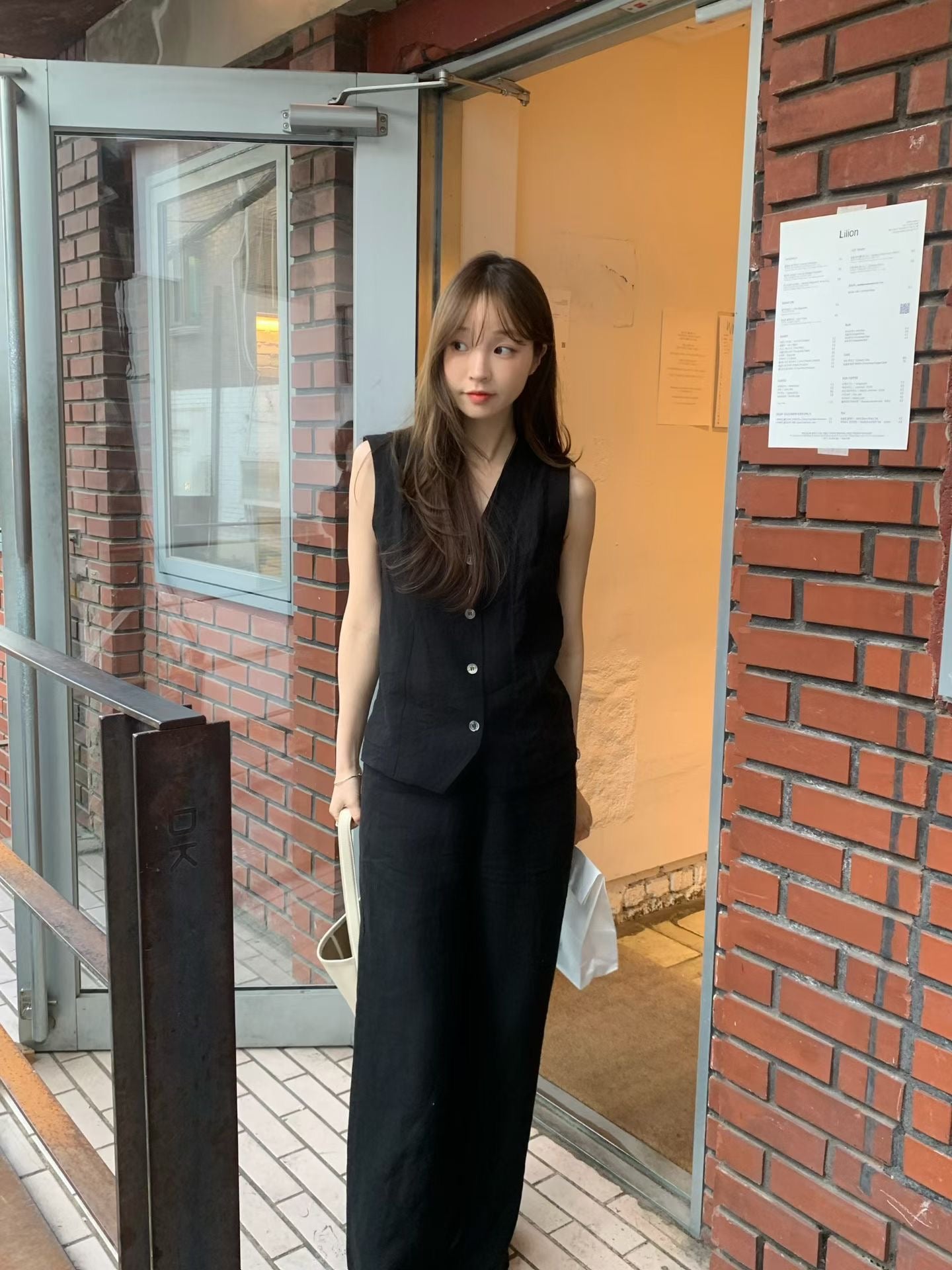 Elpis 100% Linen Vest (2 Colors)