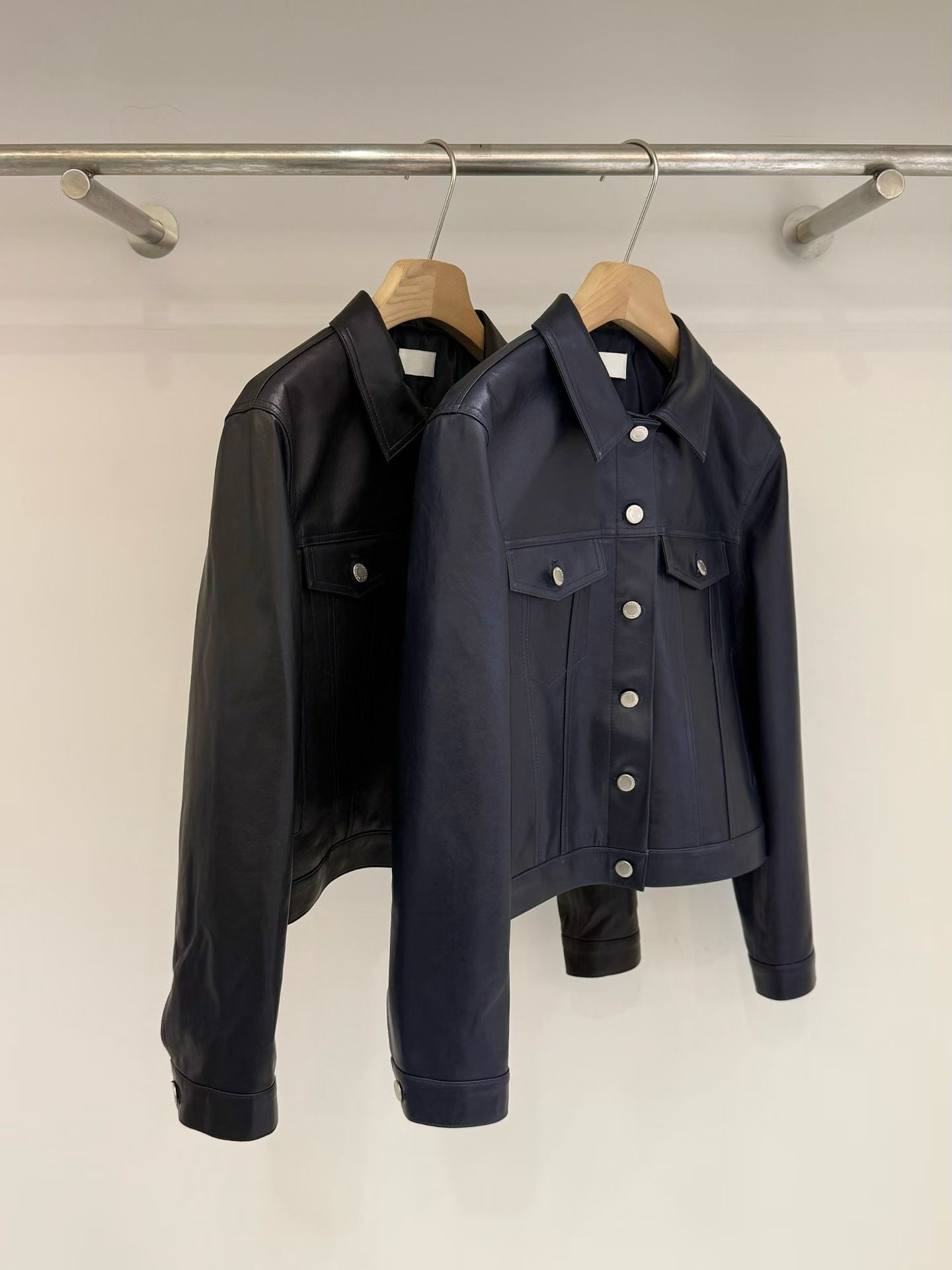 Novella Leather Jacket (2 Colors)