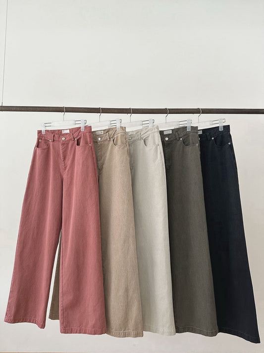 Tabi Cotton Pants (5 Colors)
