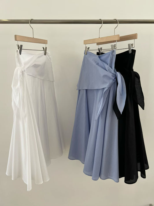 Eurielle Striped Skirt (3 Colors)