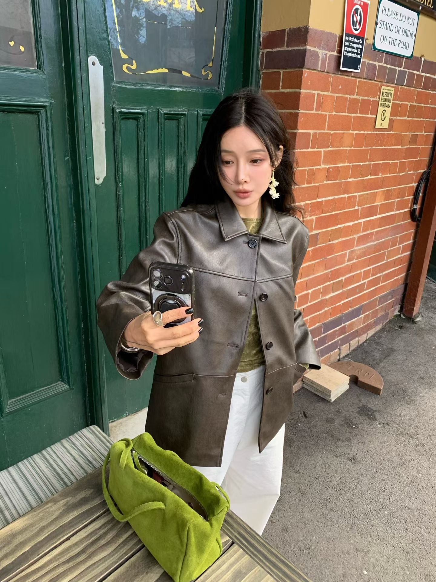 Leithia Leather Jacket (2 Colors)