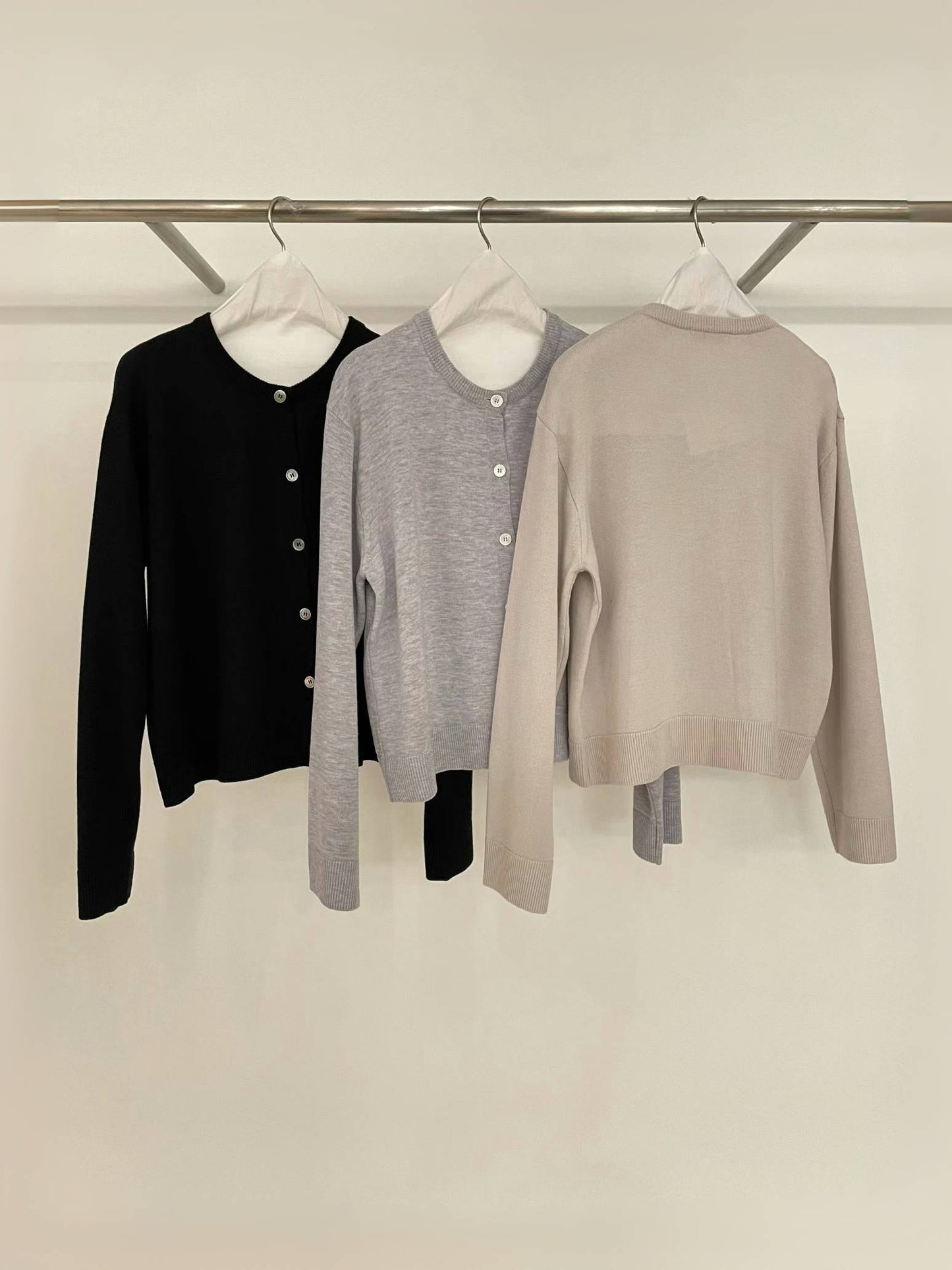 Gwennol 100% Superfine Merino Wool Knit Top (3 Colors)