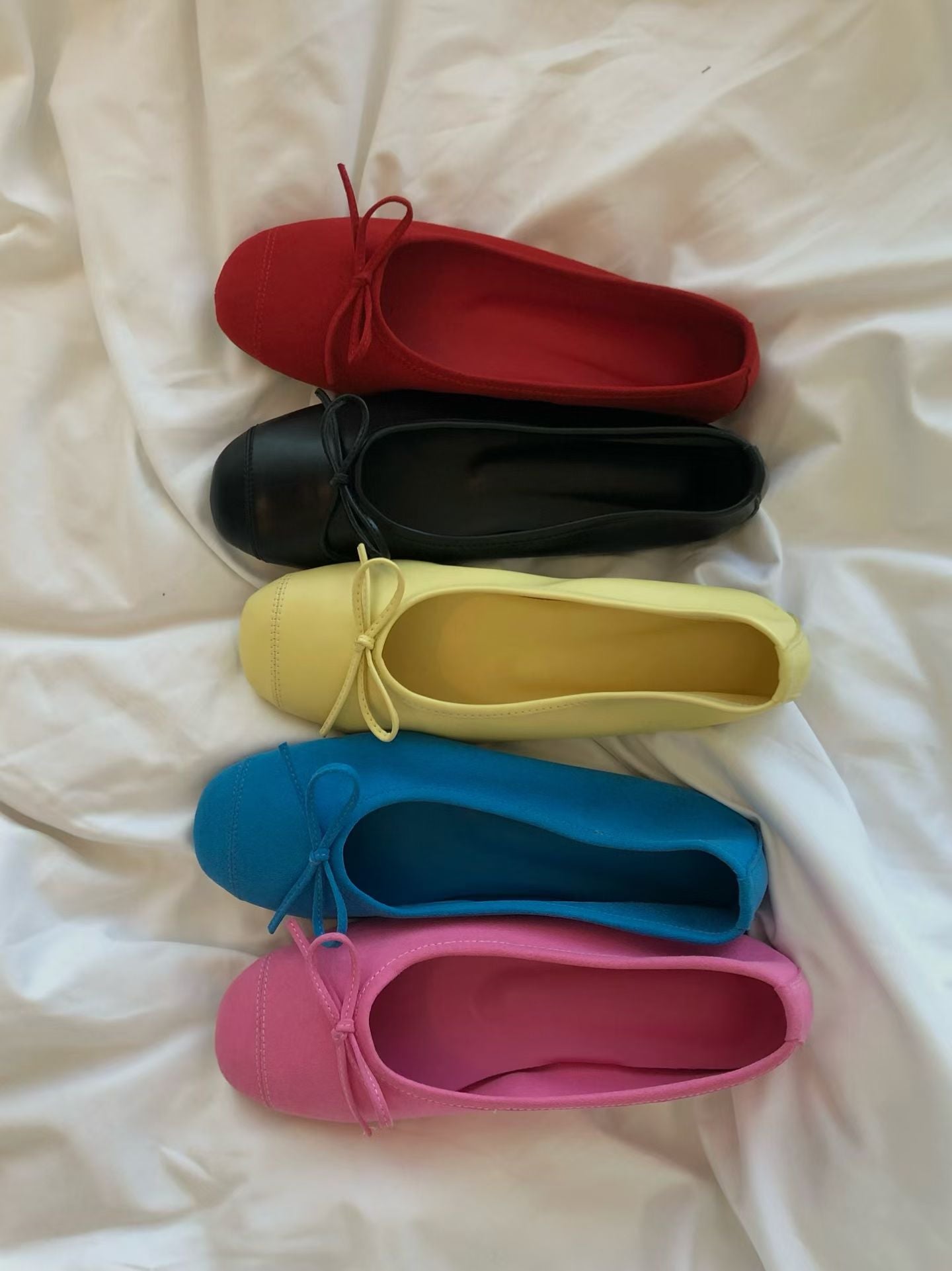 Maev Ribbon Flat Shoes (5 Colors)