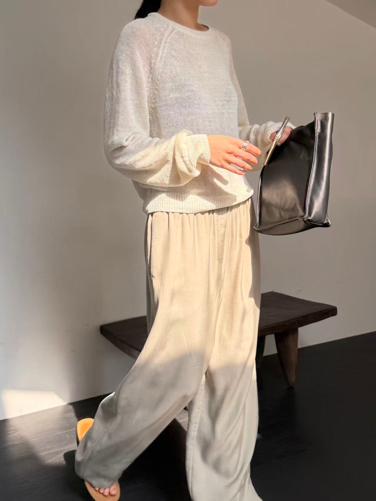 【天絲54%】 Aderyn Pants (3 Colours)