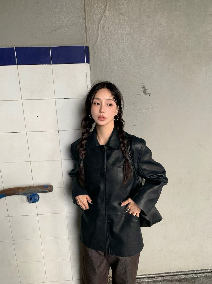 Leithia Leather Jacket (2 Colors)