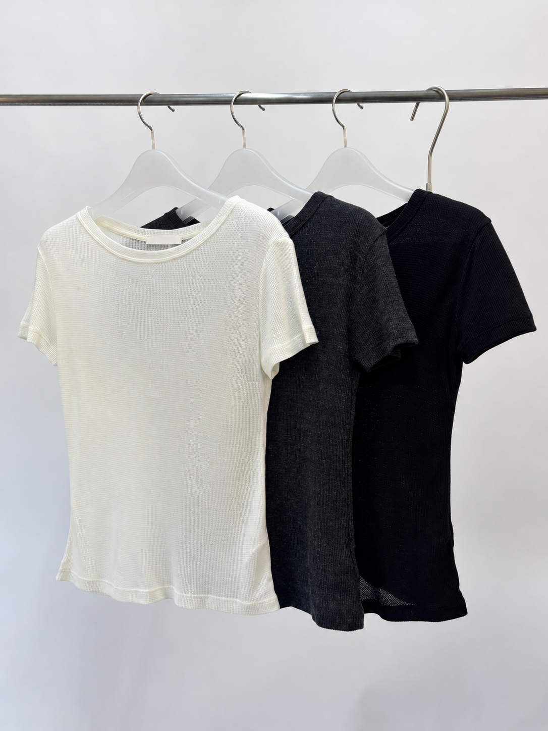 Waffle Short Sleeve Tee (3 Colors)