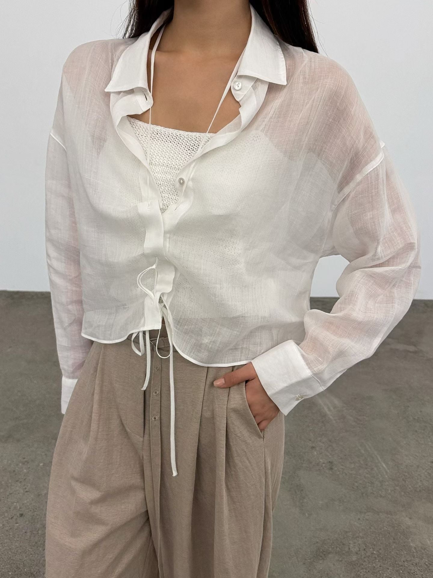 Dione Linen Shirt (4 Colors)