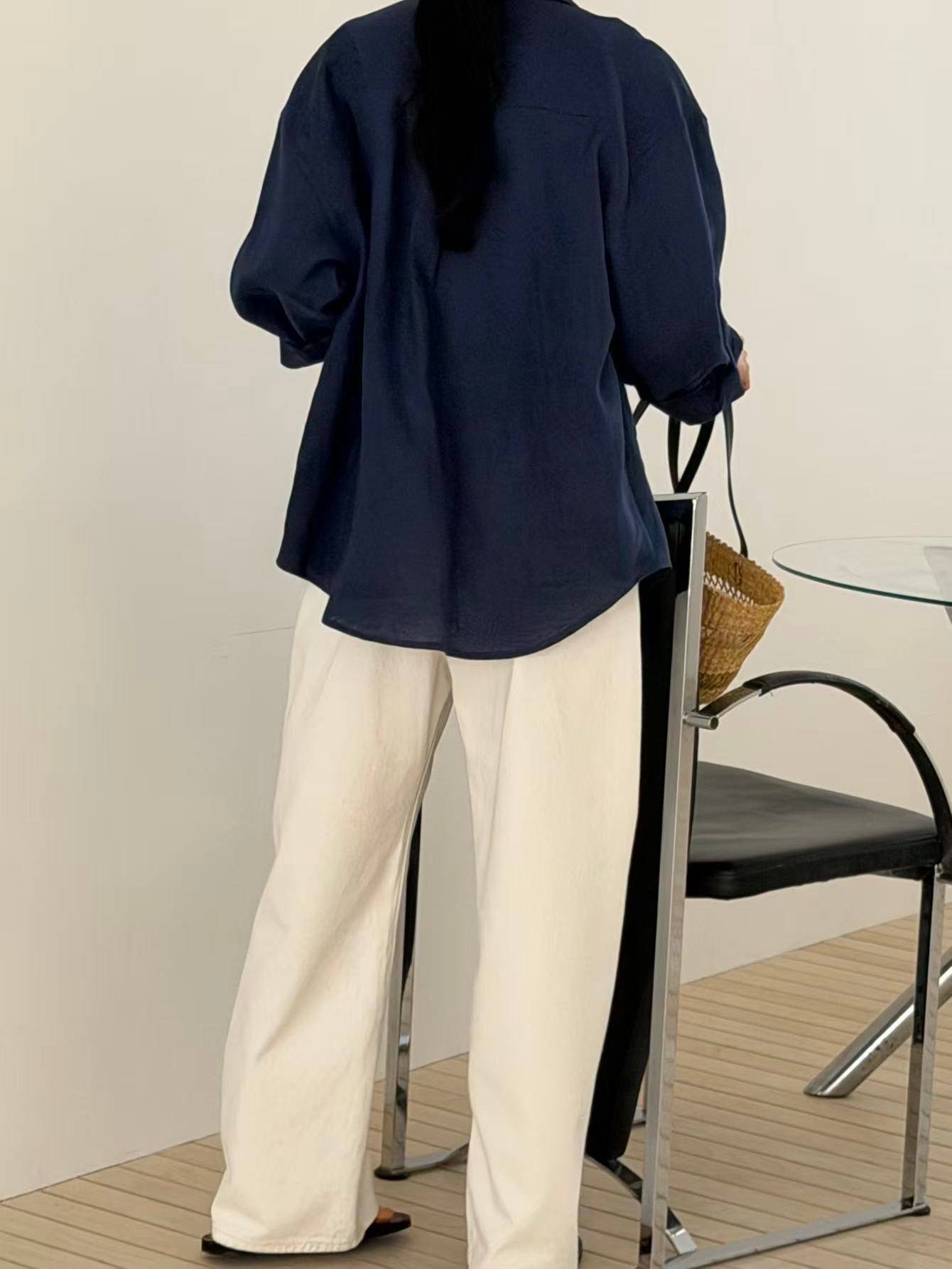 【亞麻100%】 Tamsy Shirt (4 Colors)