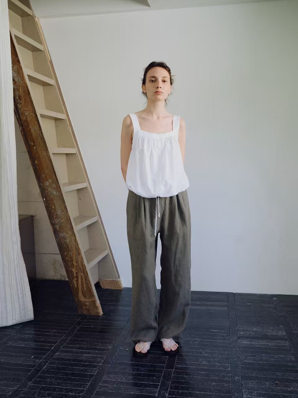 【亞麻100%】 Esperanza Pants (3 Colors)