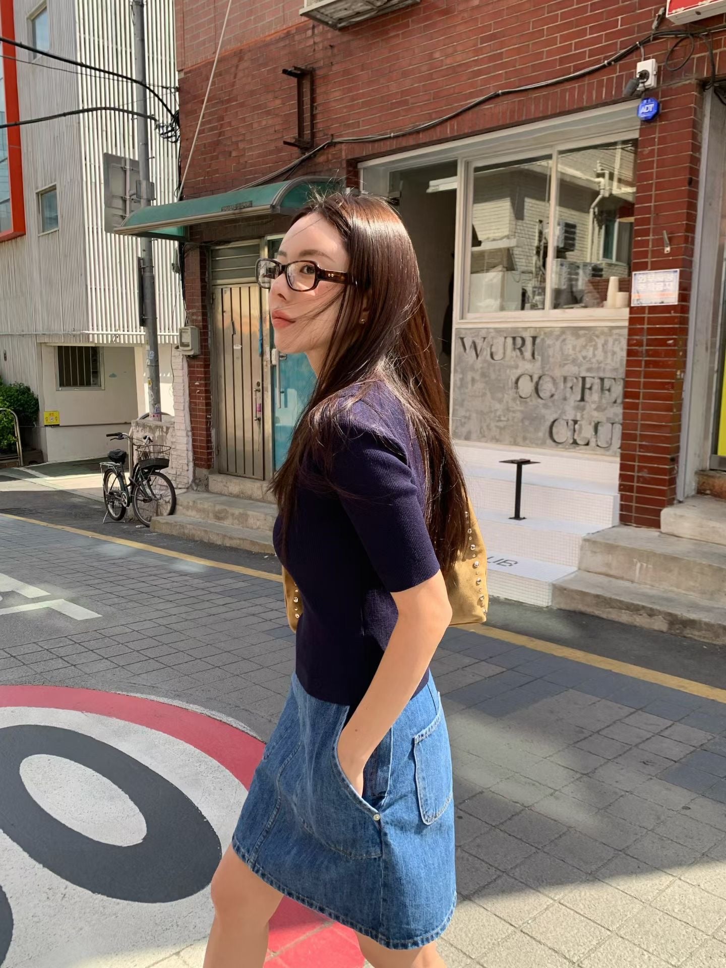 Eleanora Denim Skirt