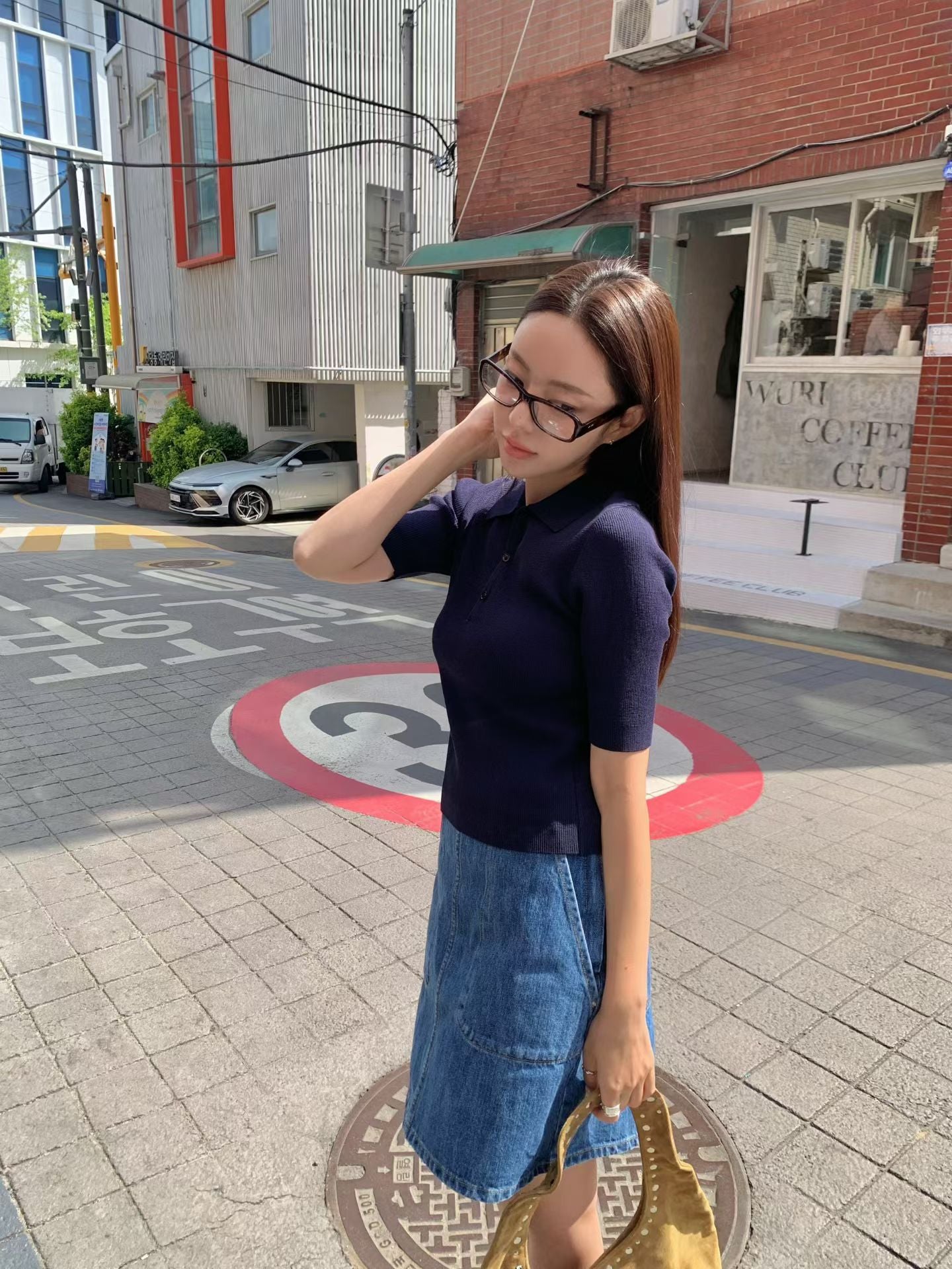 Eleanora Denim Skirt
