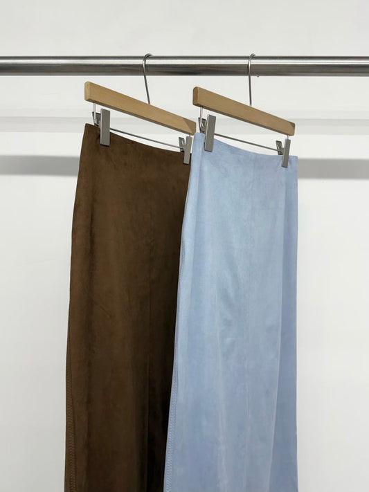 Lark Suede Skirt (2 Colors)