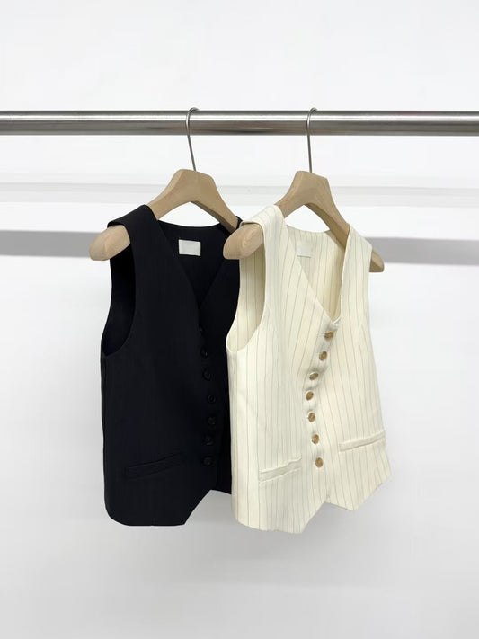 Galadriel Striped Vest (2 Colors) Jo