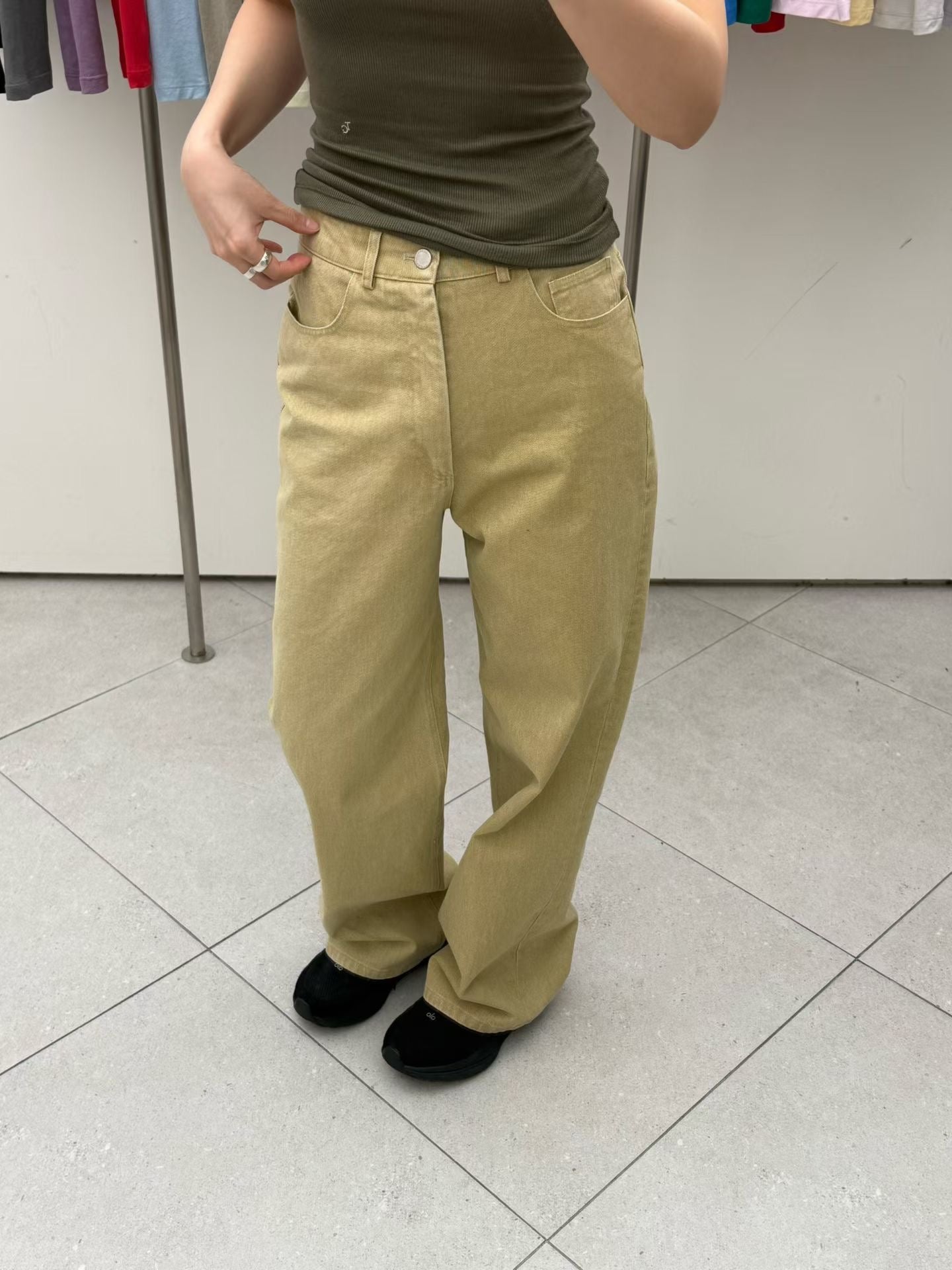 Teddy Washing Pants (3 Colors)