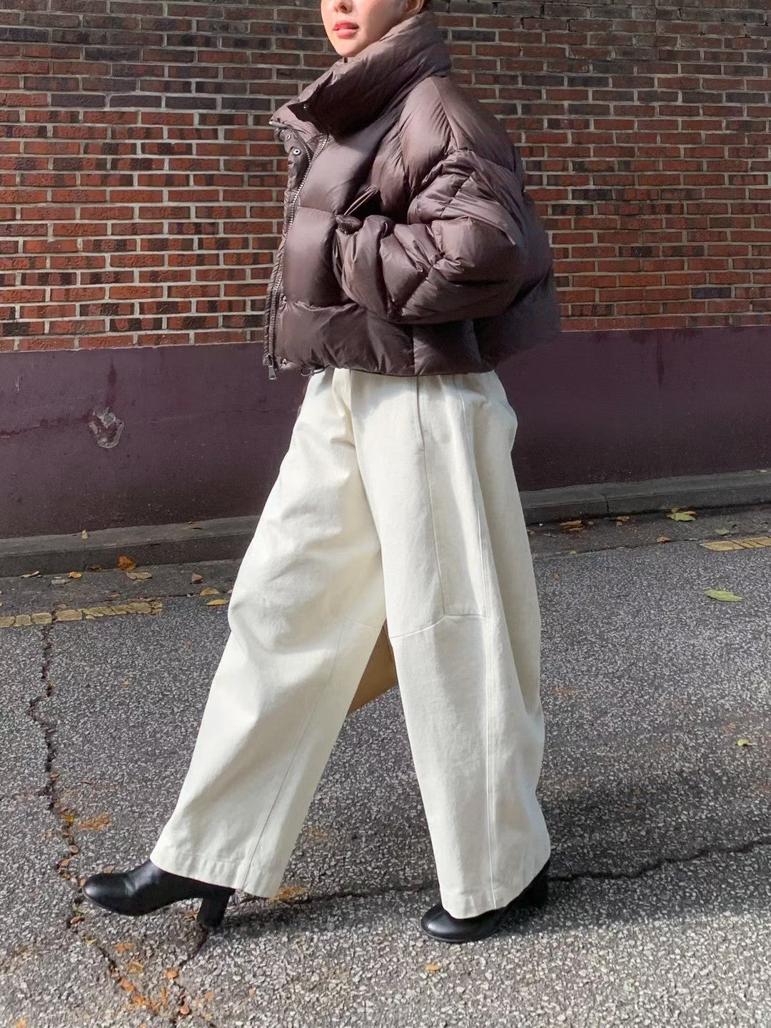 Aine 100% Goose Down Jacket (3 Colors)