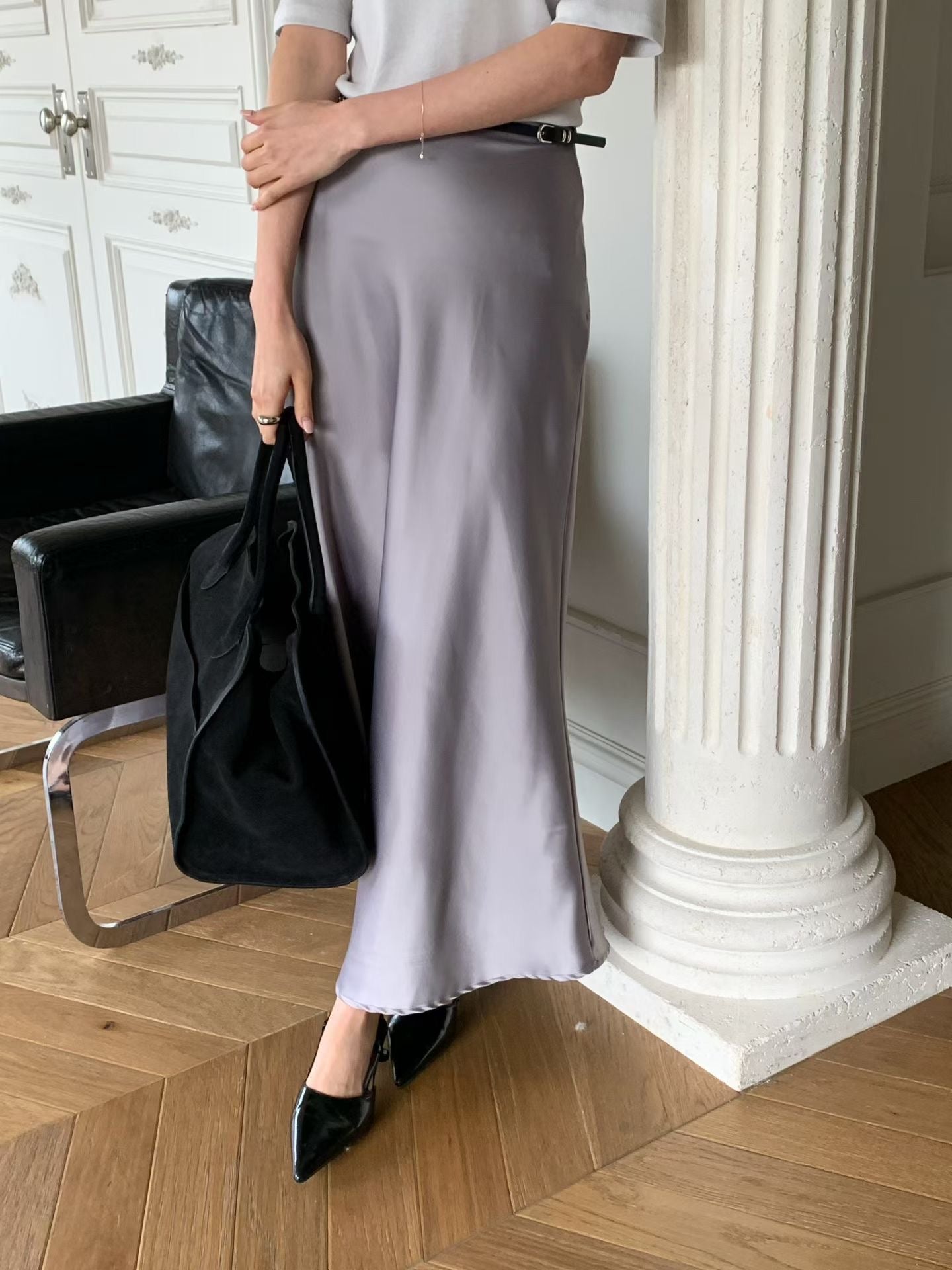 Adeline Silky Skirt (3 Colors)