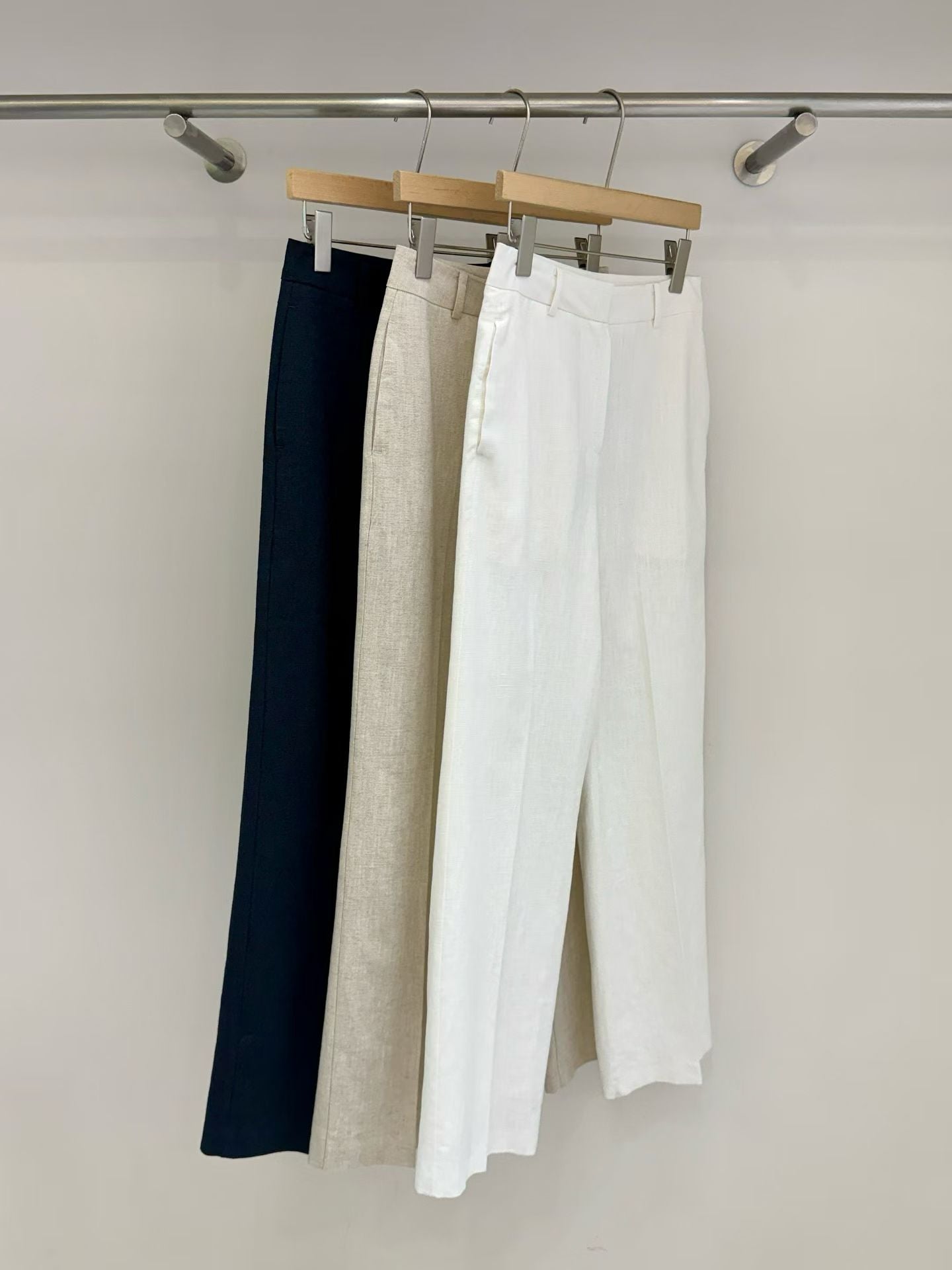 Harmonia 100% Linen Pants (3 Colors)