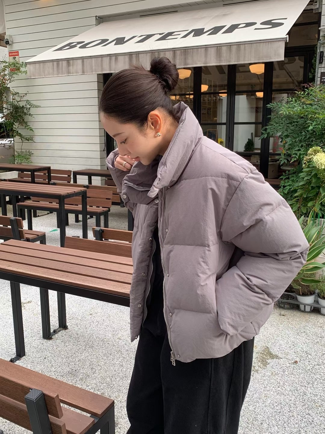 Nyssa 100% Goose Down Jacket (4 Colors)