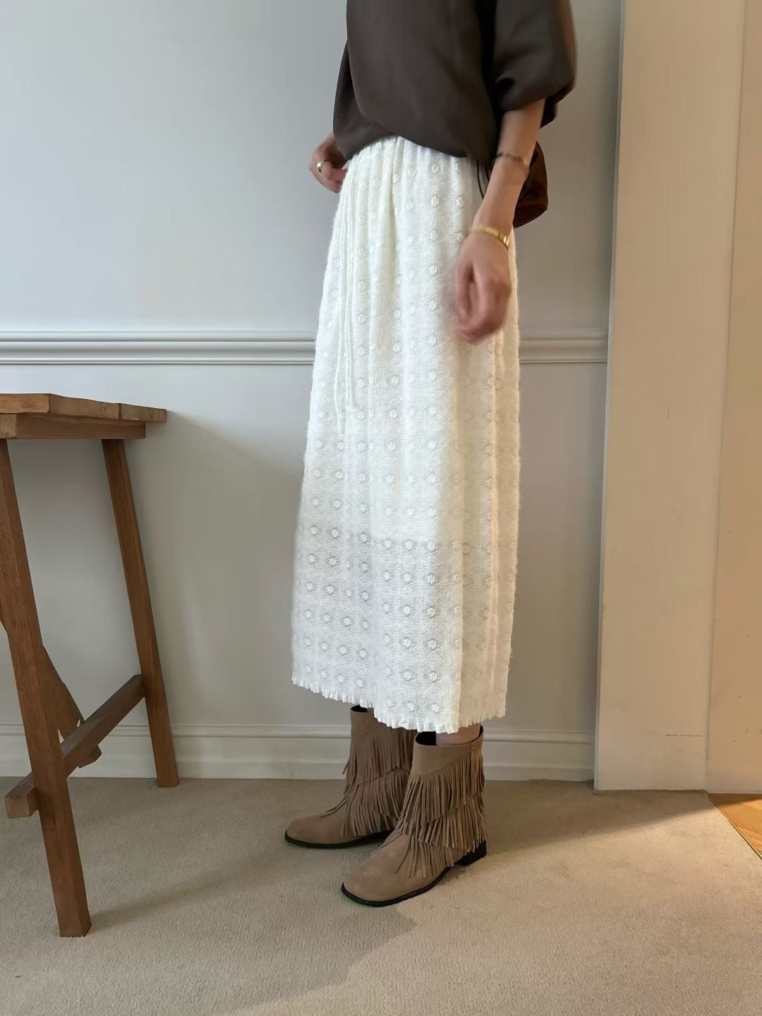 Ondine Lace Skirt (2 Colors)