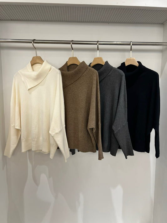 Liora Fine Wool and Cashmere Sweater (4 Colors)