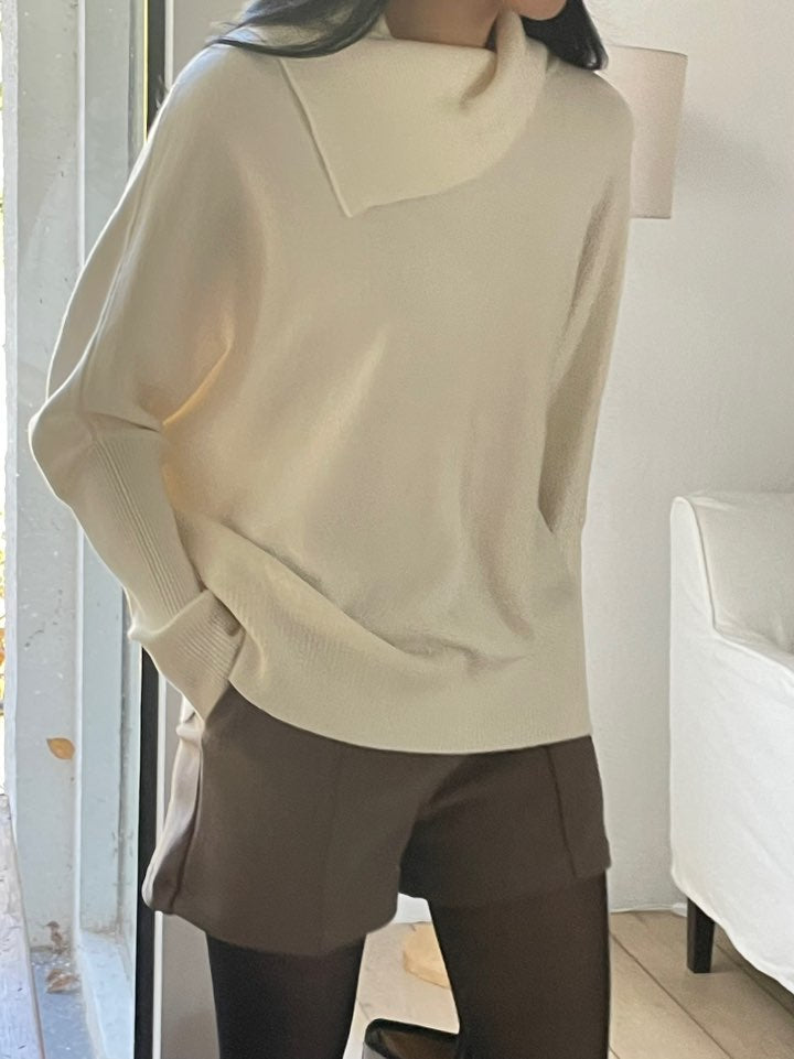 Liora Fine Wool and Cashmere Sweater (4 Colors)